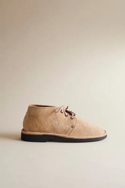 Erongo Vellies in Peach Suede sold by Brother Vellies