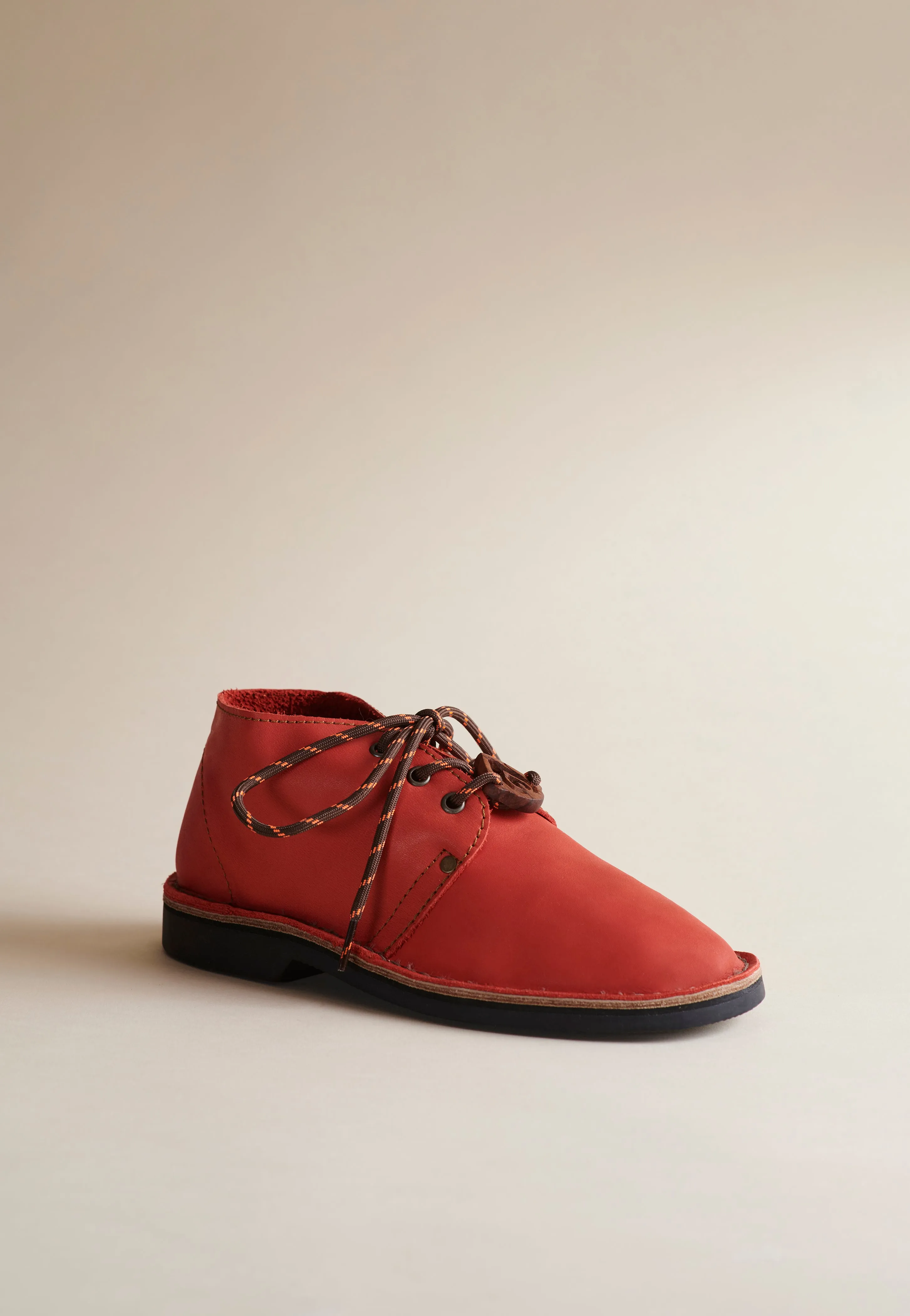 Erongo Vellies in Red Leather sold by Brother Vellies product image thumbnail 3