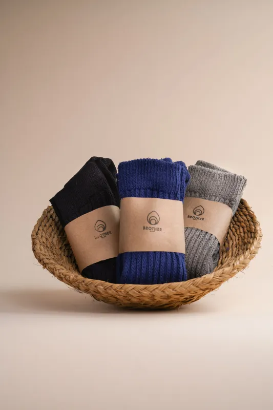 Cloud Sock Bundle - The Basics sold by Brother Vellies