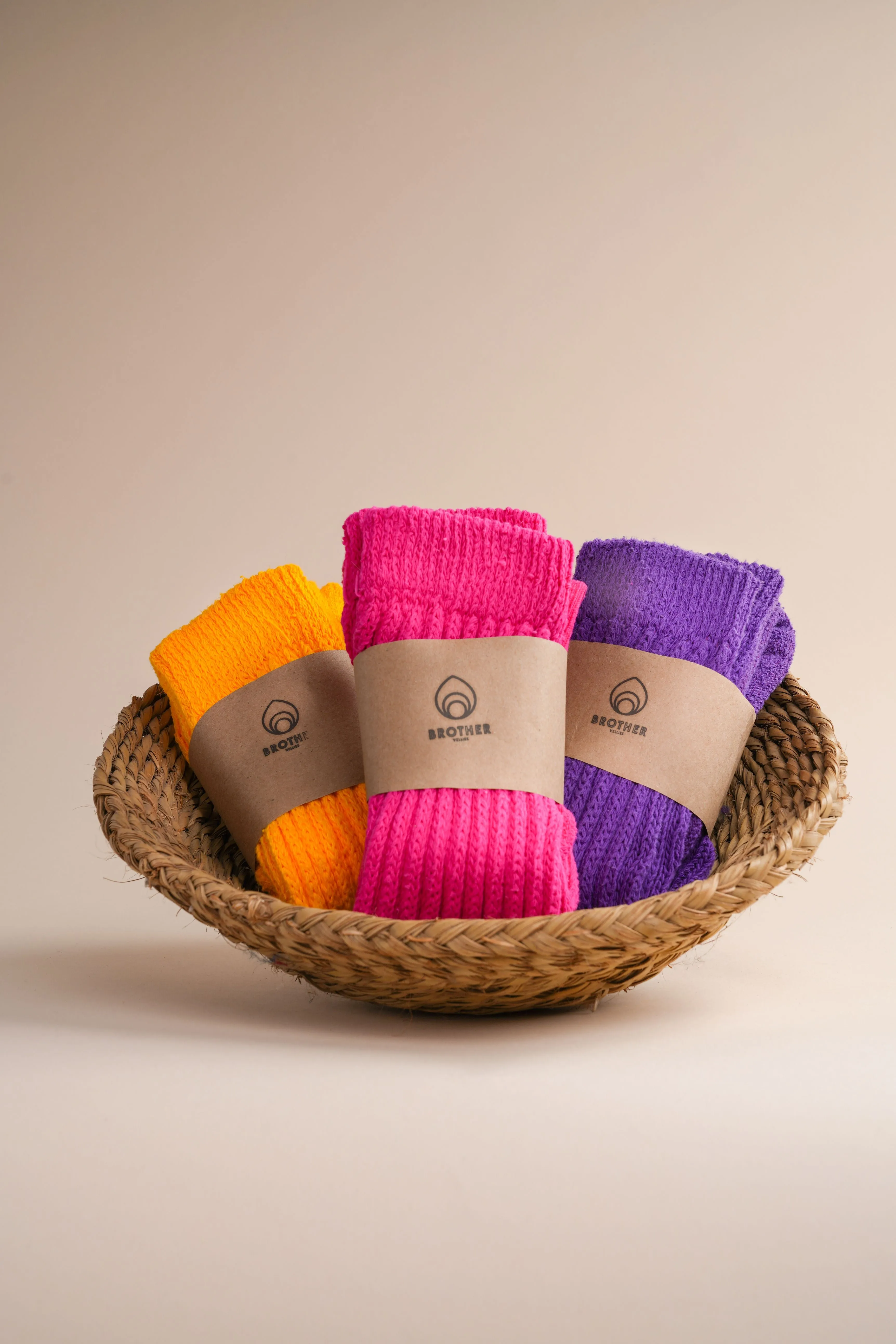 Cloud Sock Bundle - Fruit Sorbet sold by Brother Vellies