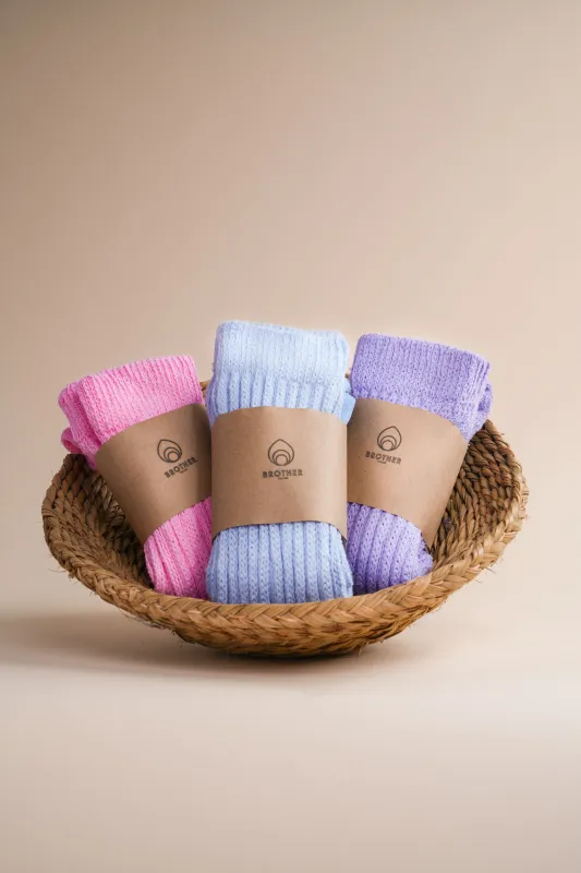 Cloud Sock Bundle - Pastels sold by Brother Vellies