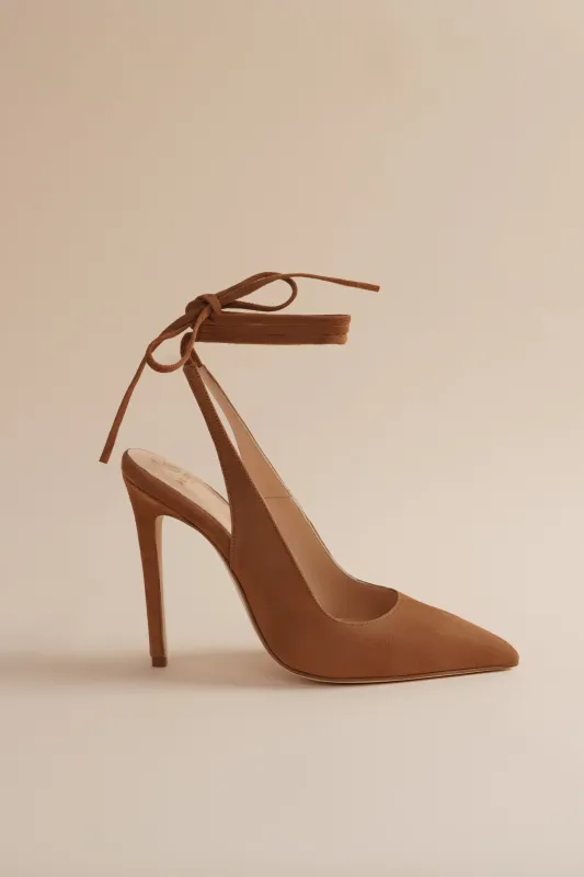 Ribbon Pump in Eartha sold by Brother Vellies
