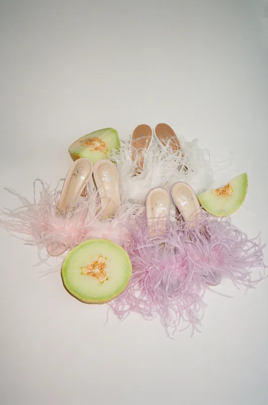 Dusty Lavender Palms Pump sold by Brother Vellies