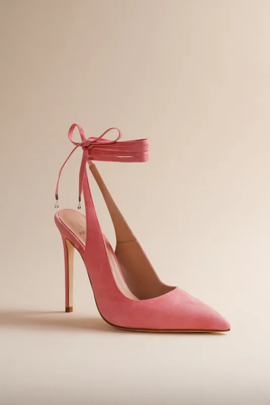 Ribbon Pump in Flamingo sold by Brother Vellies