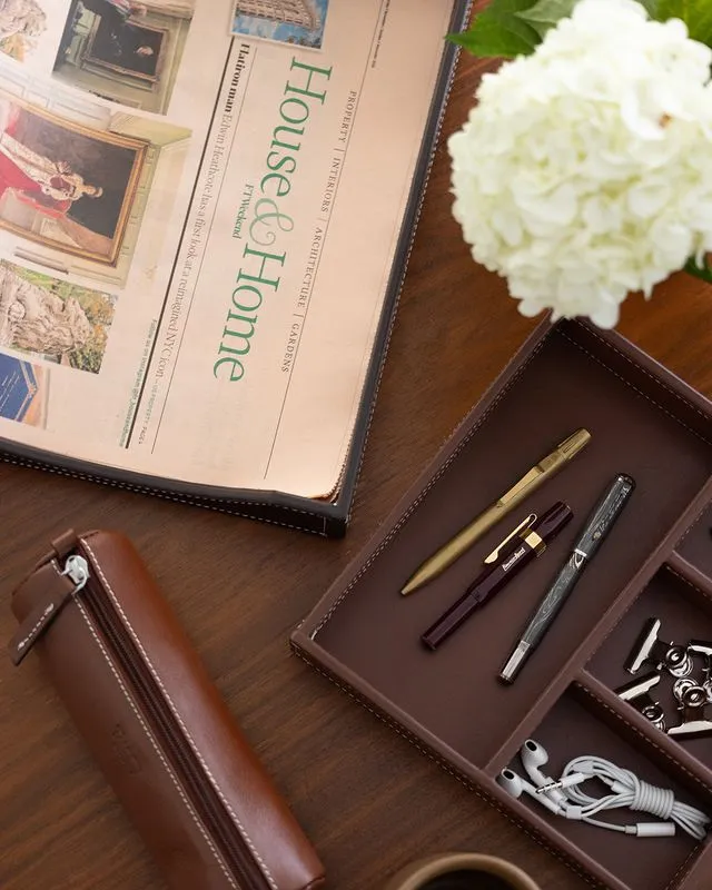 Leather Pencil Pouch sold by Tanner Goods product image thumbnail 2
