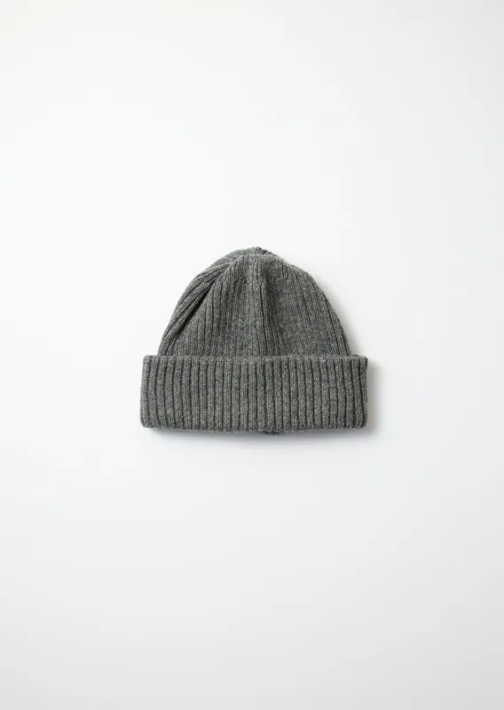 Recycled Wool Beanie - Dark Gray sold by Tanner Goods