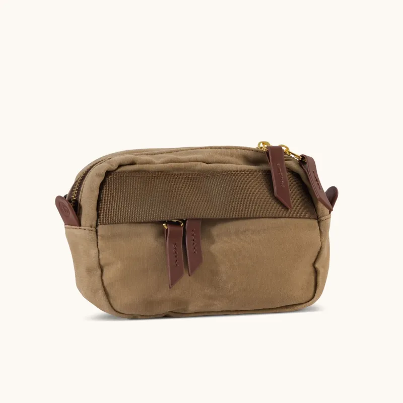 Canyon Crossbody Mini - Utility Tan Waxed Canvas sold by Tanner Goods