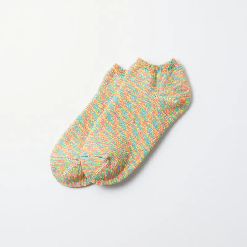Washi Pile Short Socks - Kasuri Prism sold by Tanner Goods
