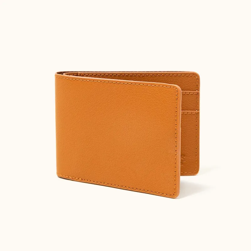 Recycled Leather Utility Bifold - Saddle Tan sold by Tanner Goods