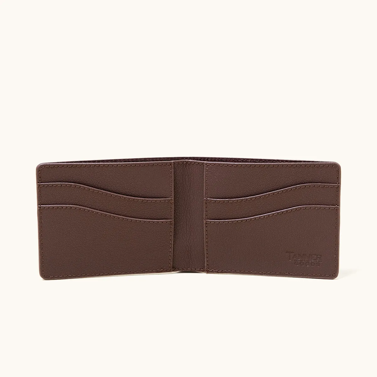 Recycled Leather Utility Bifold - Cognac sold by Tanner Goods product image thumbnail 4