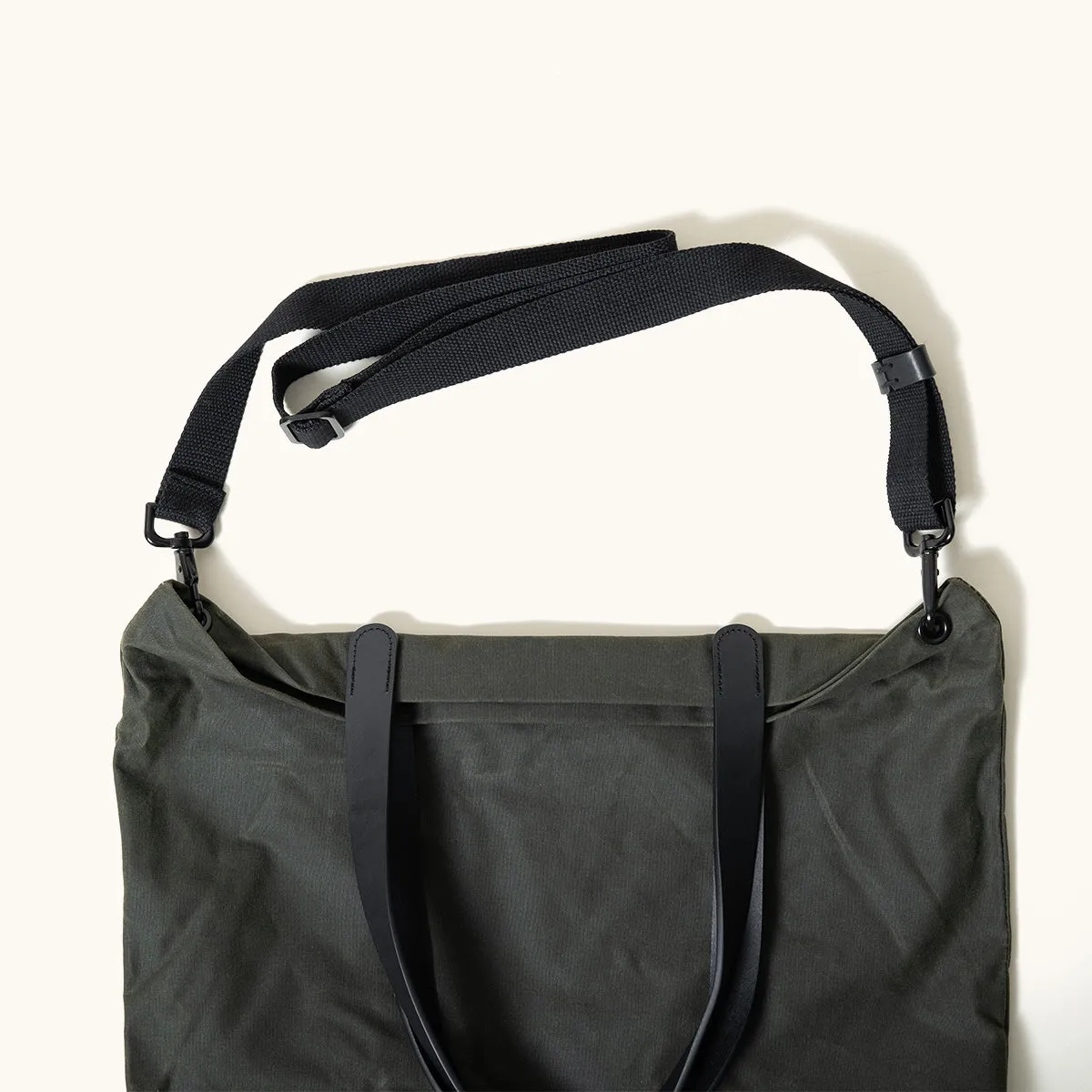 Simple Tote - Juniper Green (Waxed Canvas) sold by Tanner Goods product image thumbnail 5