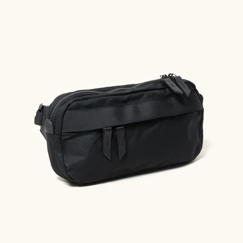 Canyon Crossbody Pack - Onyx (Waxed Canvas) sold by Tanner Goods