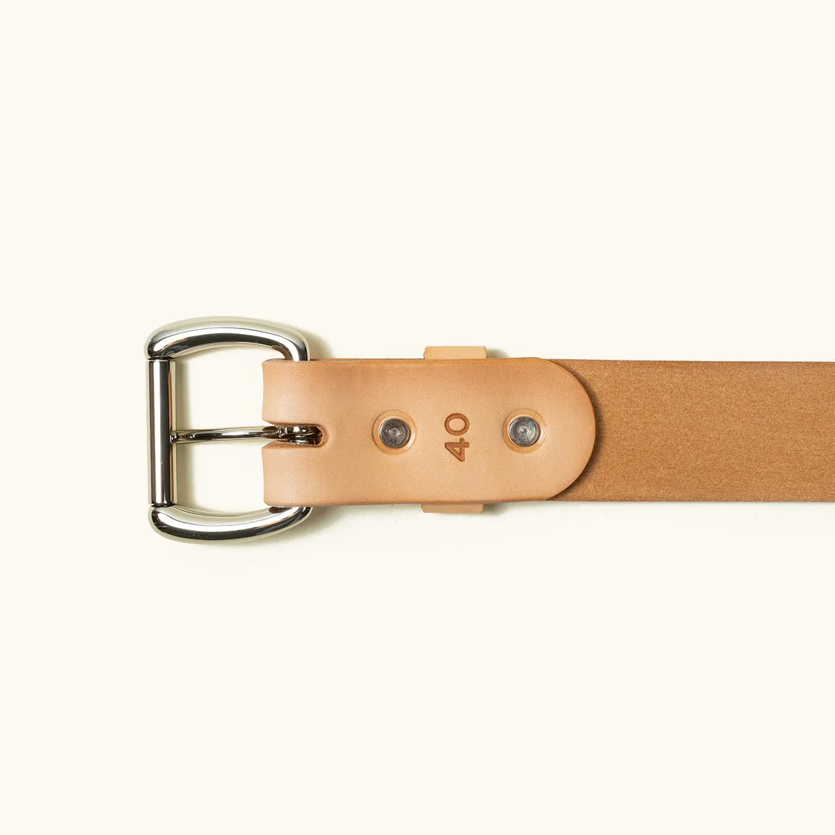 Standard Belt - Natural sold by Tanner Goods product image thumbnail 3