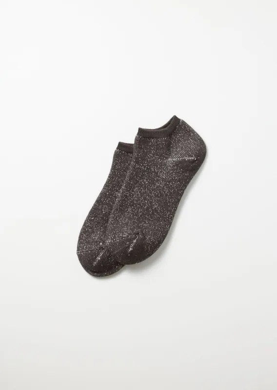 Washi Pile Short Socks - Charcoal sold by Tanner Goods