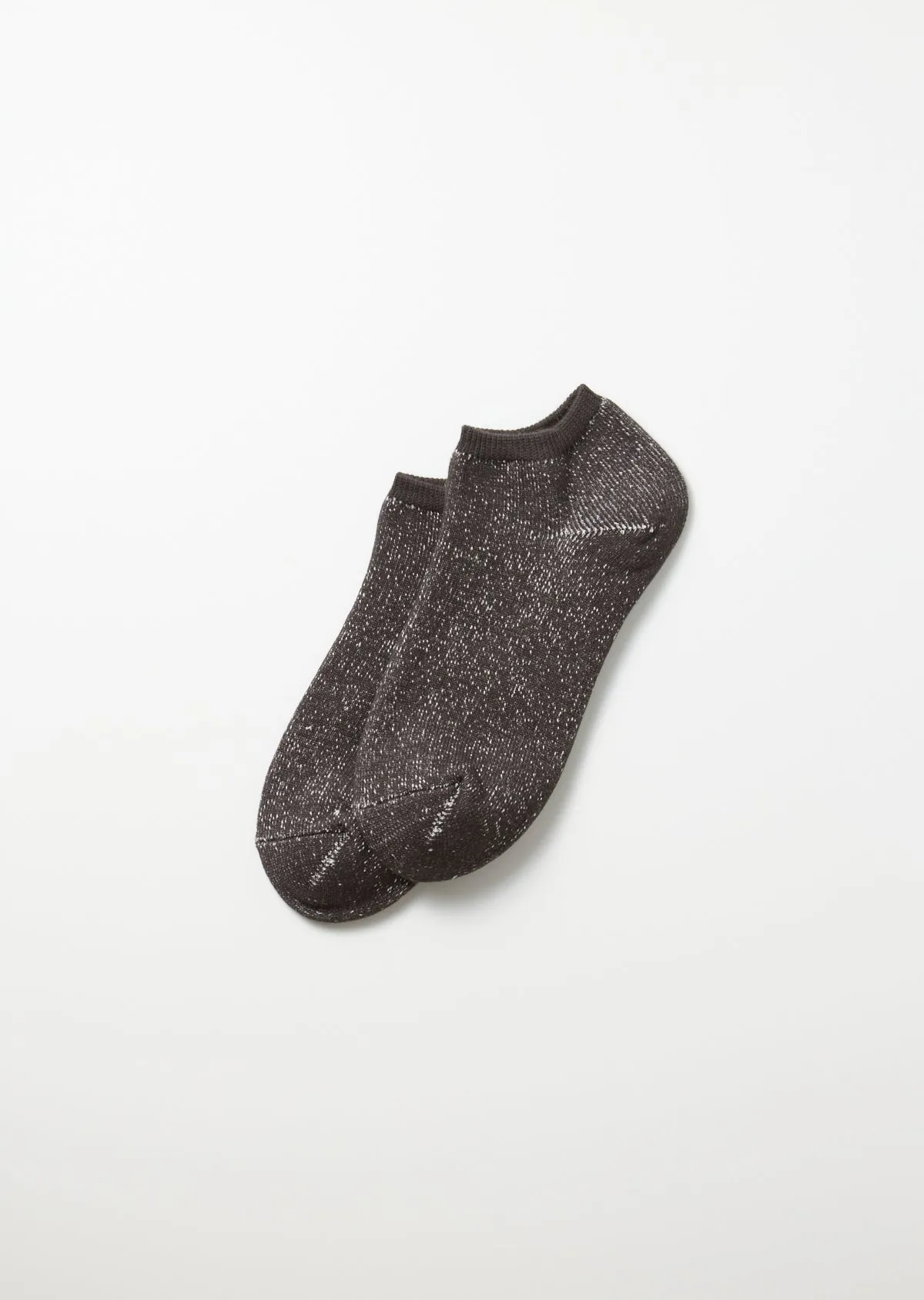 Washi Pile Short Socks - Charcoal sold by Tanner Goods