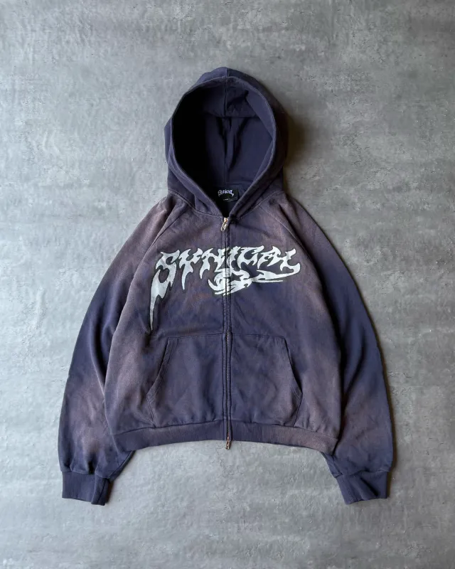 SAWBLADE ZIP UP [FADED BLUE] sold by Synical Global