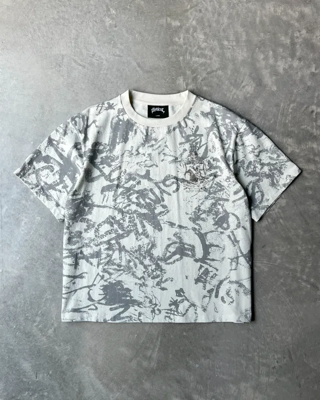 UNITED IN SYN TEE [CONCRETE WHITE] sold by Synical Global