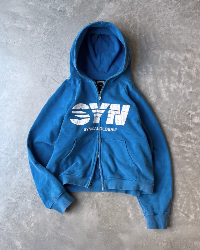 SPEED ZIP UP [WASHED BLUE] sold by Synical Global