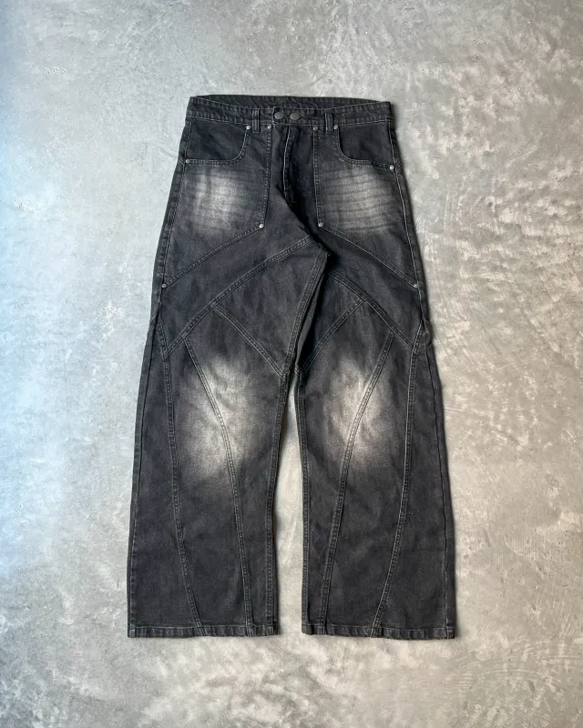 SHELL DENIM [WASHED BLACK] sold by Synical Global