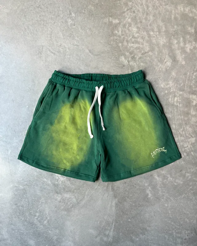 SUN FADE SHORTS [MOSS] sold by Synical Global