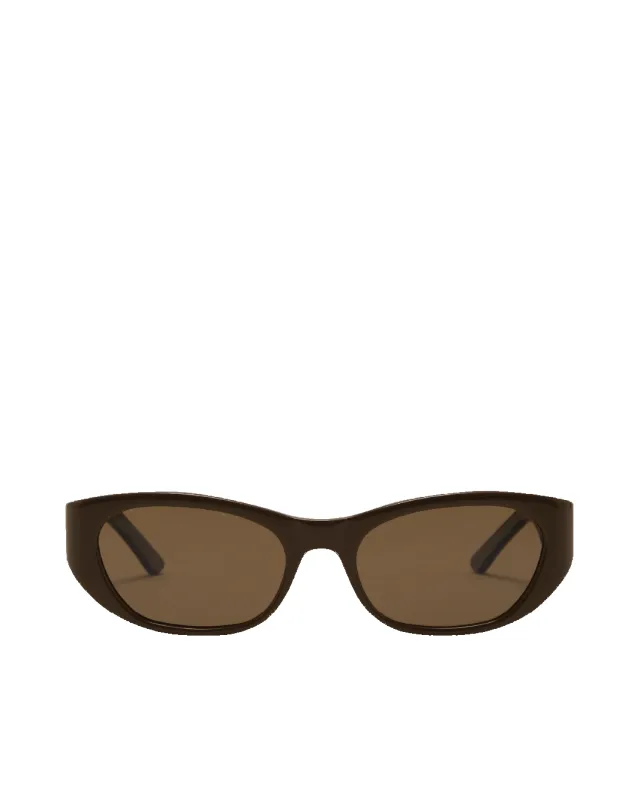 THE ARIANA - DARK CHOCOLATE-DARK CHOCOLATE sold by Banbe Eyewear