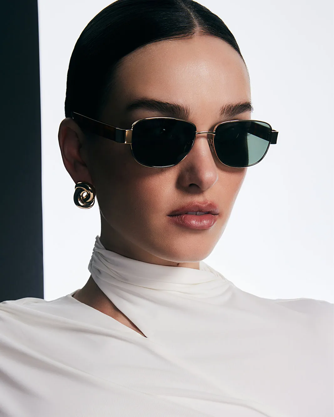 THE ADDISON - GOLD-HAVANA TORT-GREEN sold by Banbe Eyewear product image thumbnail 2