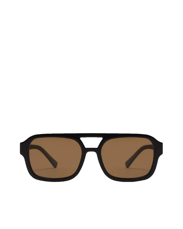 THE DEL RAY - BLACK-BROWN made by Banbe Eyewear