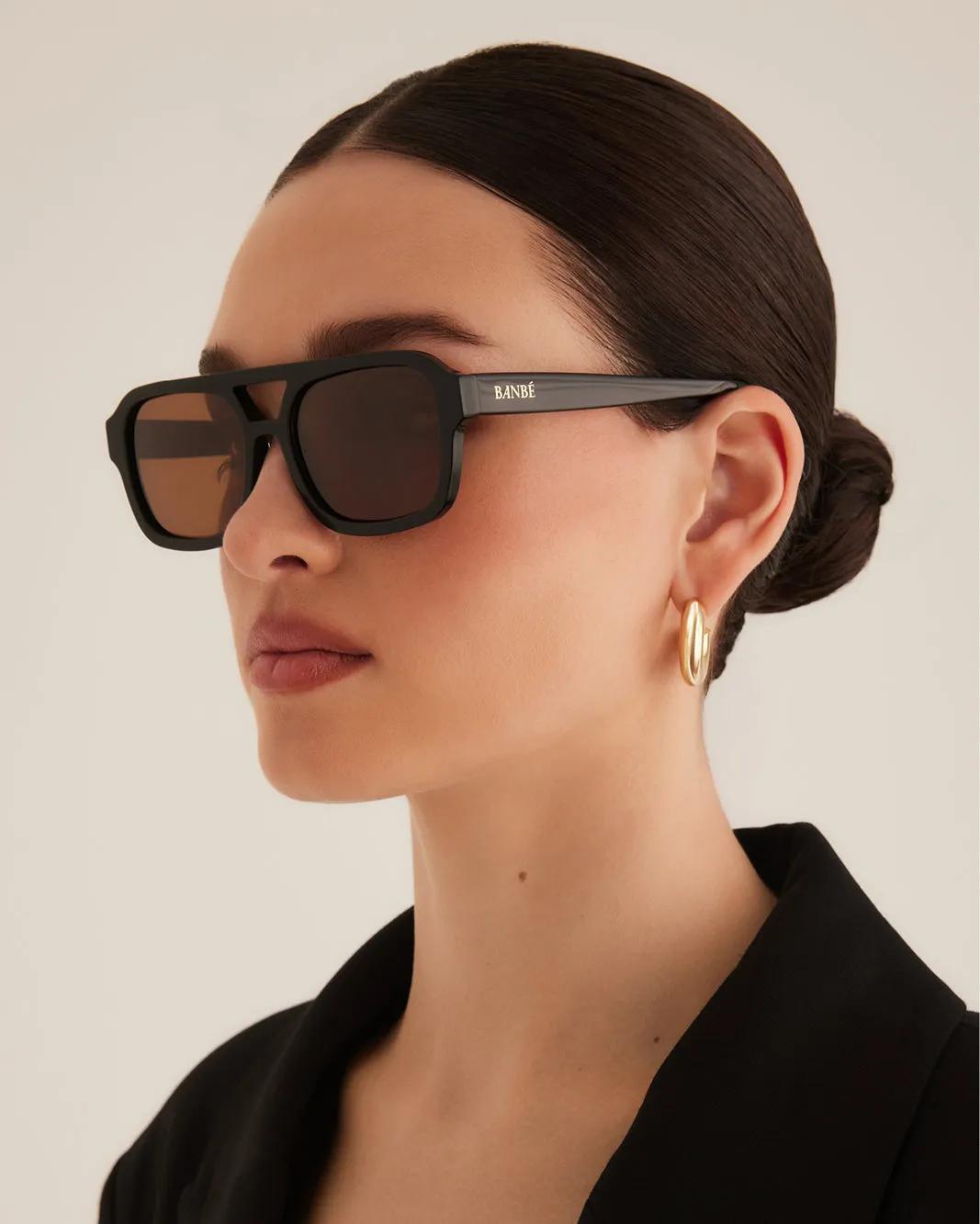 THE DEL RAY - BLACK-BROWN sold by Banbe Eyewear product image thumbnail 4