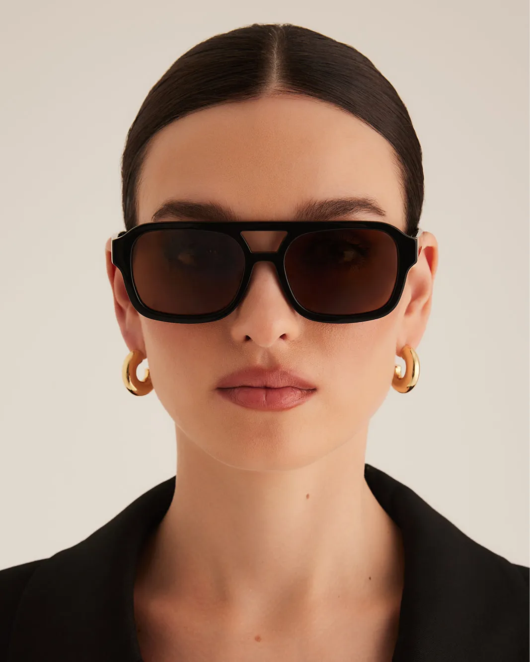 THE DEL RAY - BLACK-BROWN sold by Banbe Eyewear product image thumbnail 3