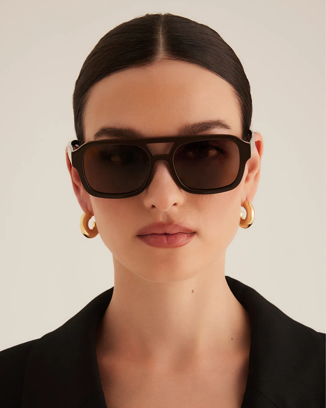 THE DEL RAY - DARK CHOCOLATE-DARK CHOCOLATE sold by Banbe Eyewear product image thumbnail 3