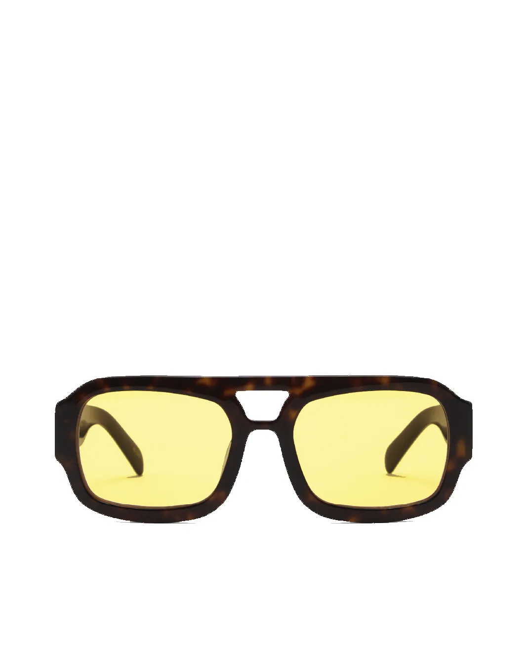 THE SUKI - DARK HAVANA TORT-YELLOW sold by Banbe Eyewear
