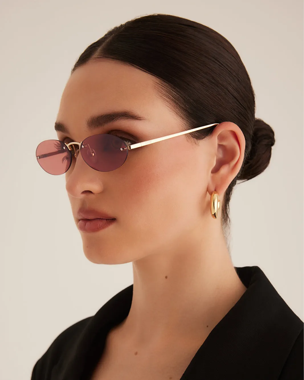 THE SABRINA - GOLD-ROSE sold by Banbe Eyewear product image thumbnail 4