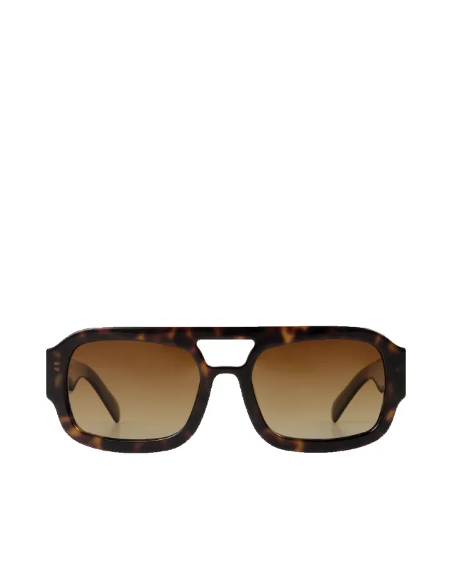 THE SUKI - DARK HAVANA TORT-CHOC FADE made by Banbe Eyewear