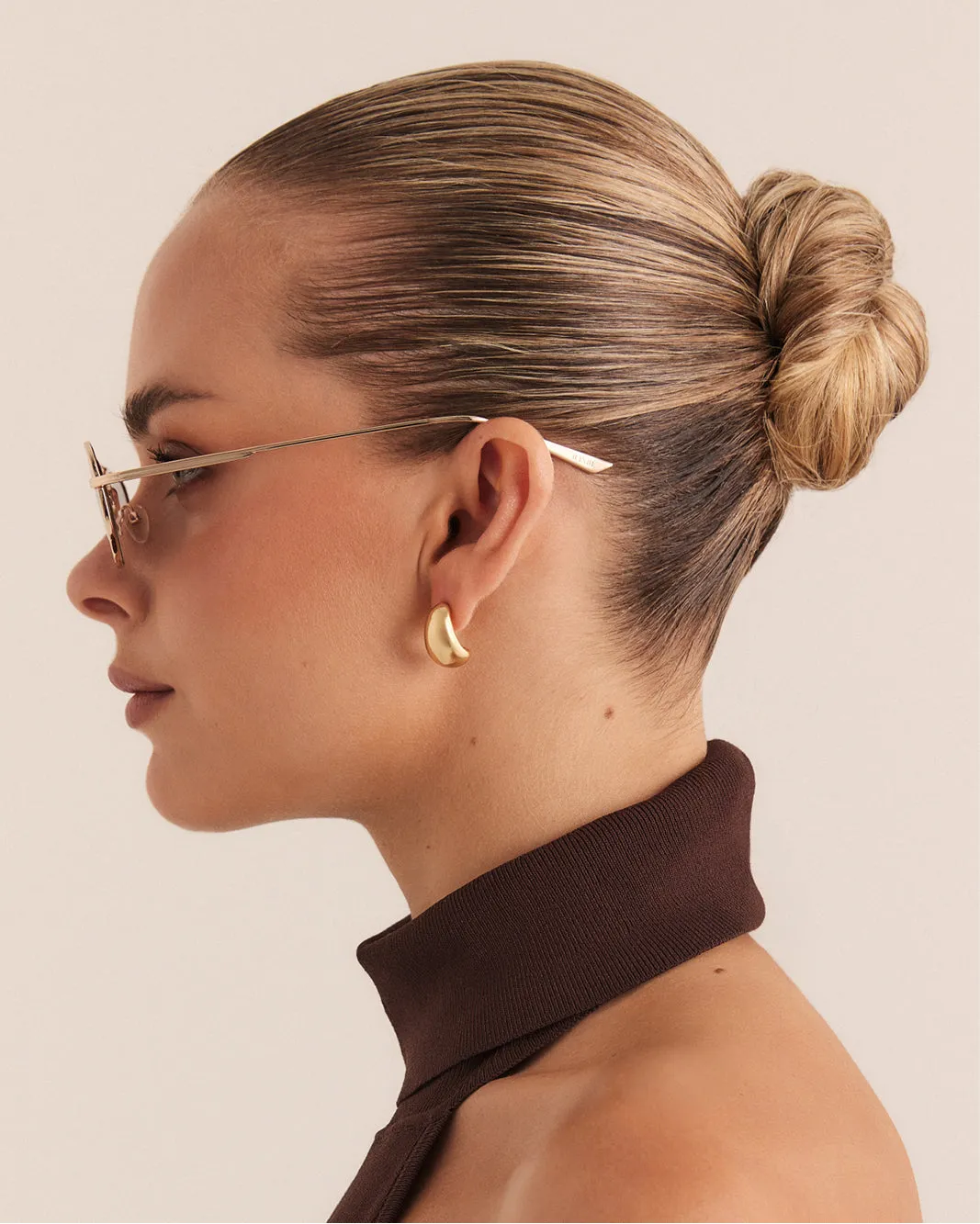 THE CAMERON - GOLD-CHOCOLATE FADE sold by Banbe Eyewear product image thumbnail 4