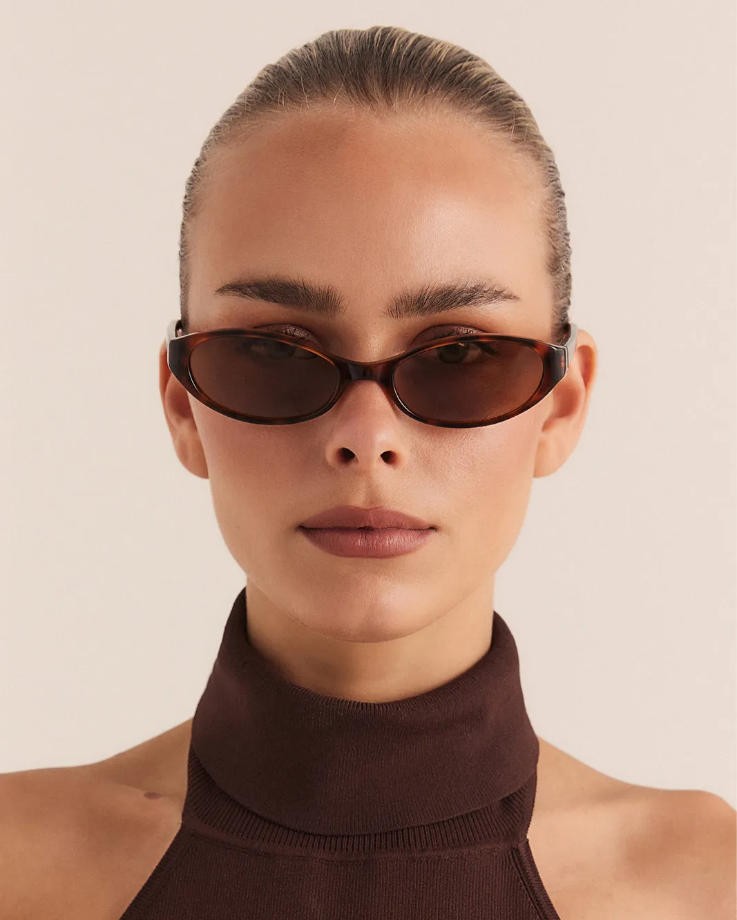 THE SELENA - CARAMEL TORT-CHOCOLATE sold by Banbe Eyewear product image thumbnail 2