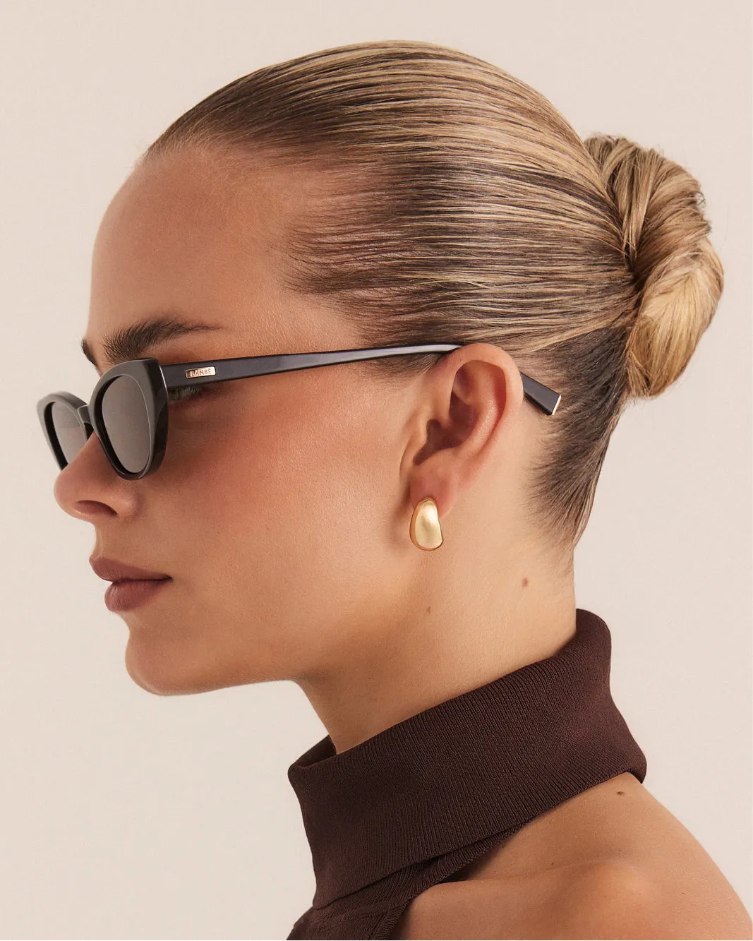 THE DEMI - DARK CACAO-ESPRESSO sold by Banbe Eyewear product image thumbnail 4