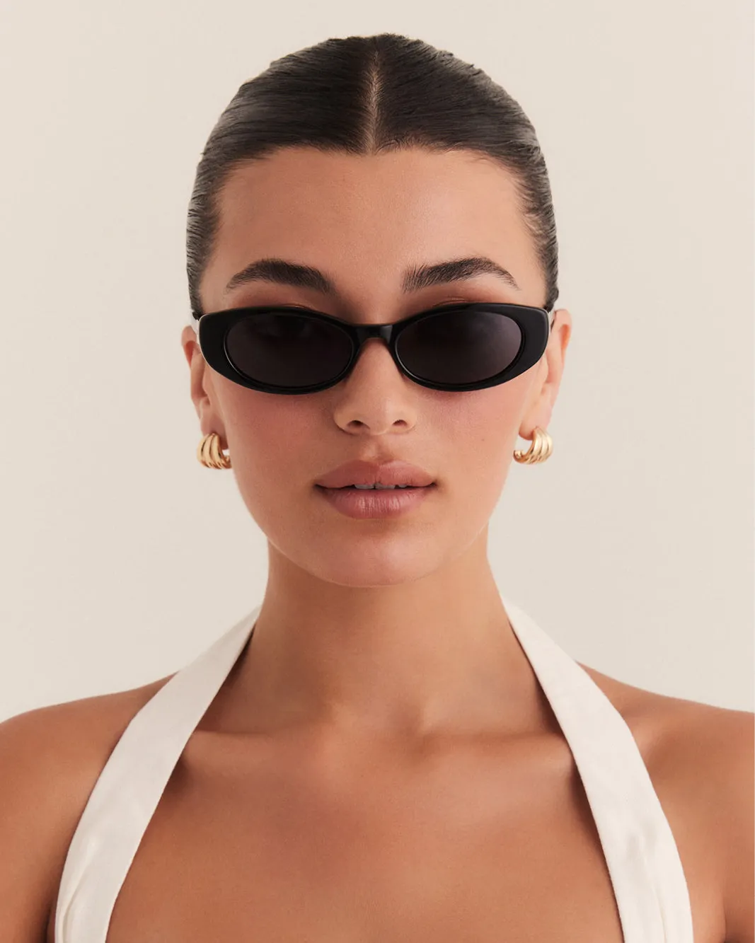 THE OLIVIA - BLACK-BLACK sold by Banbe Eyewear product image thumbnail 3
