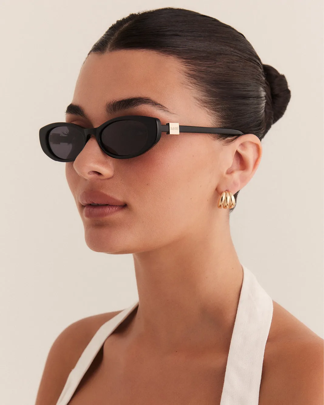 THE OLIVIA - BLACK-BLACK sold by Banbe Eyewear product image thumbnail 4