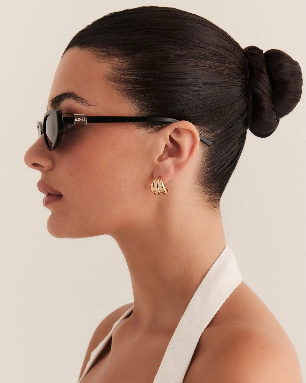 THE OLIVIA - BLACK-BLACK sold by Banbe Eyewear product image thumbnail 5