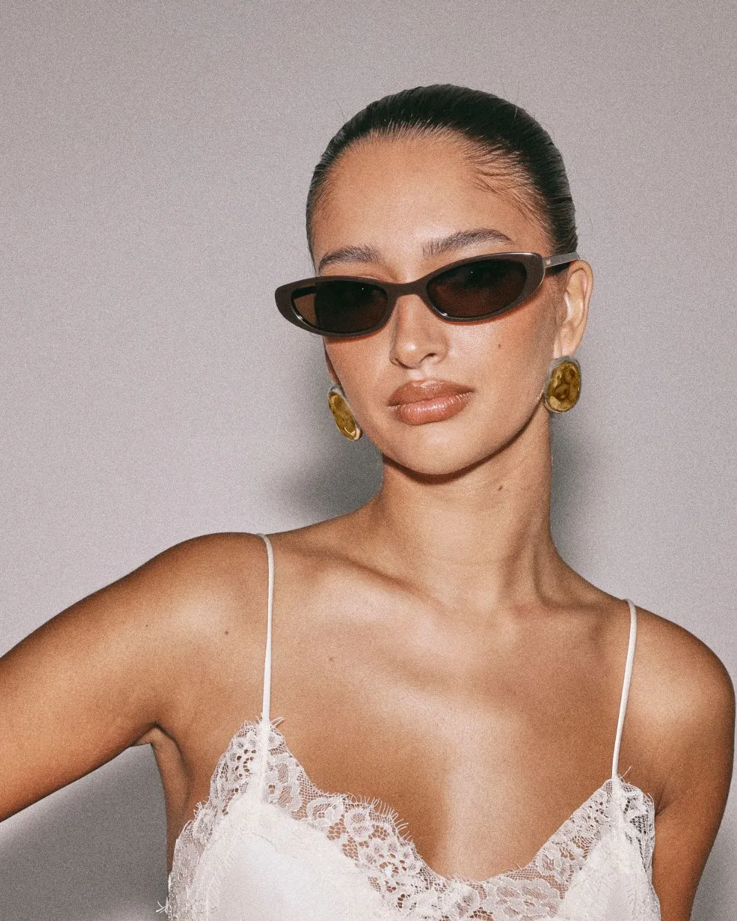 THE MONA - DARK CHOCOLATE-CINNAMON sold by Banbe Eyewear product image thumbnail 2