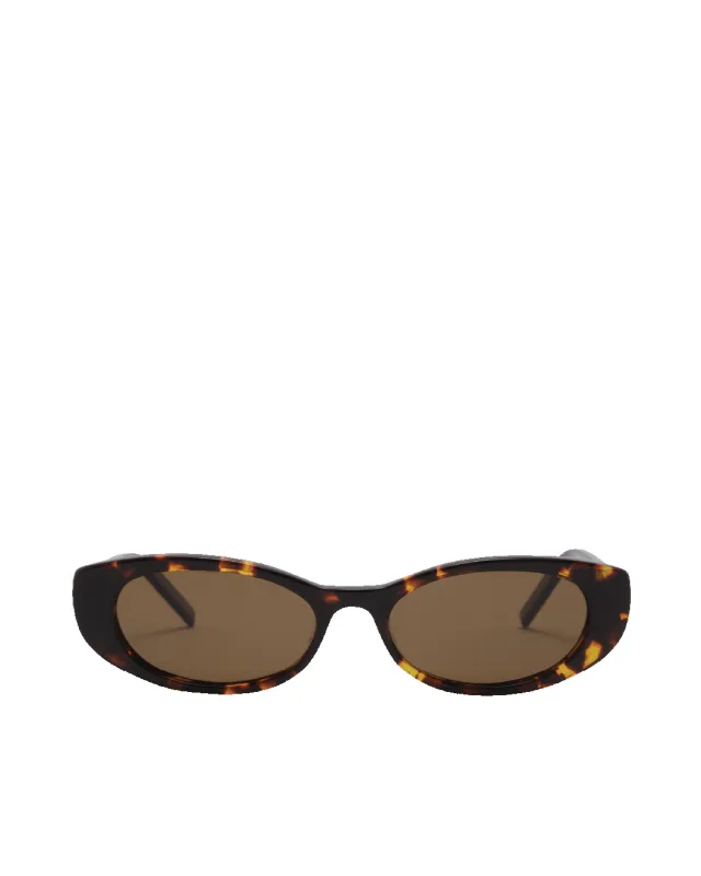 THE OLIVIA - HAVANA TORT-CHOCOLATE made by Banbe Eyewear