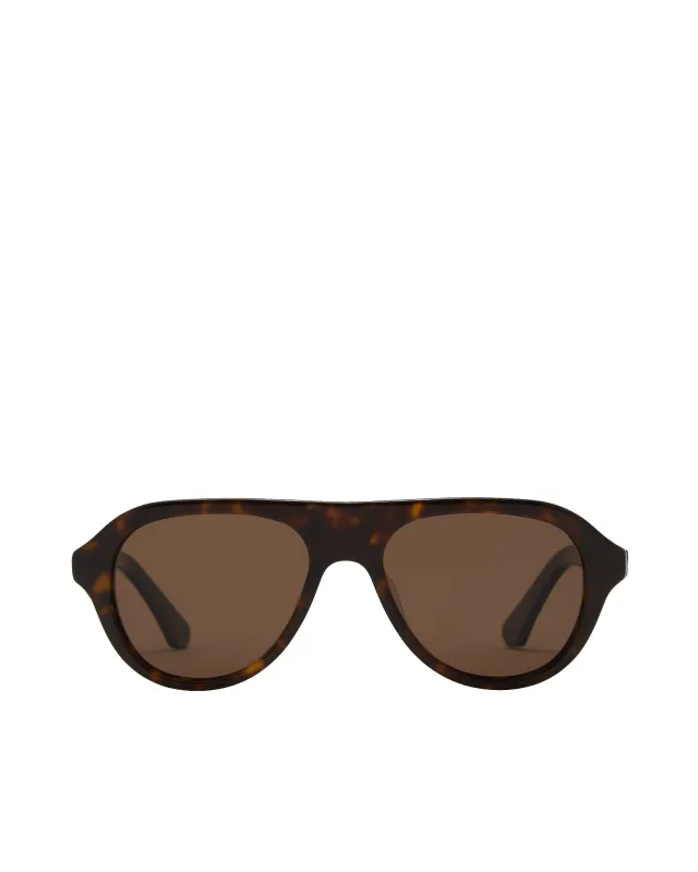 THE RILEY - HAVANA TORT-CHOCOLATE made by Banbe Eyewear