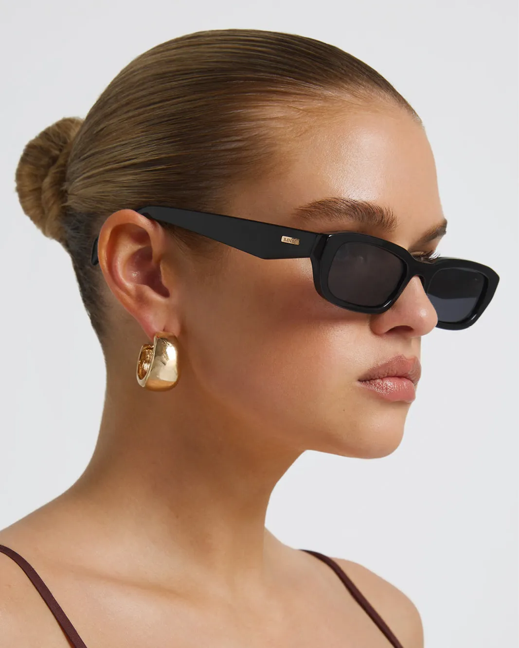THE SOPHIA - BLACK-BLACK sold by Banbe Eyewear