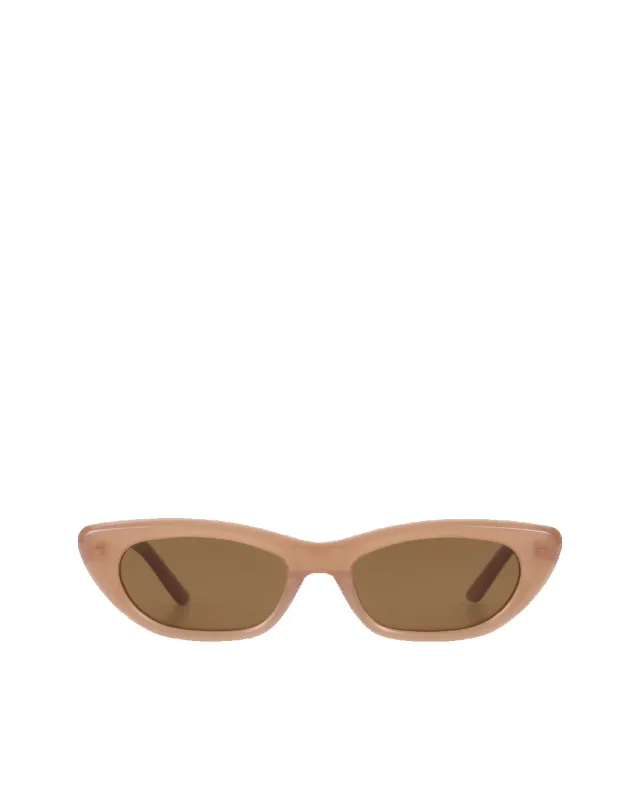 THE CAROLINE - NUDE-BROWN made by Banbe Eyewear