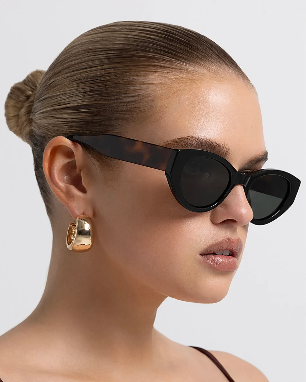 THE KELLY - BLACK-HAVANA TORT-DARK GREEN sold by Banbe Eyewear product image thumbnail 2