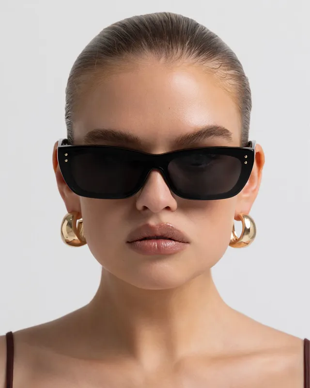 THE HALSEY - BLACK-BLACK made by Banbe Eyewear