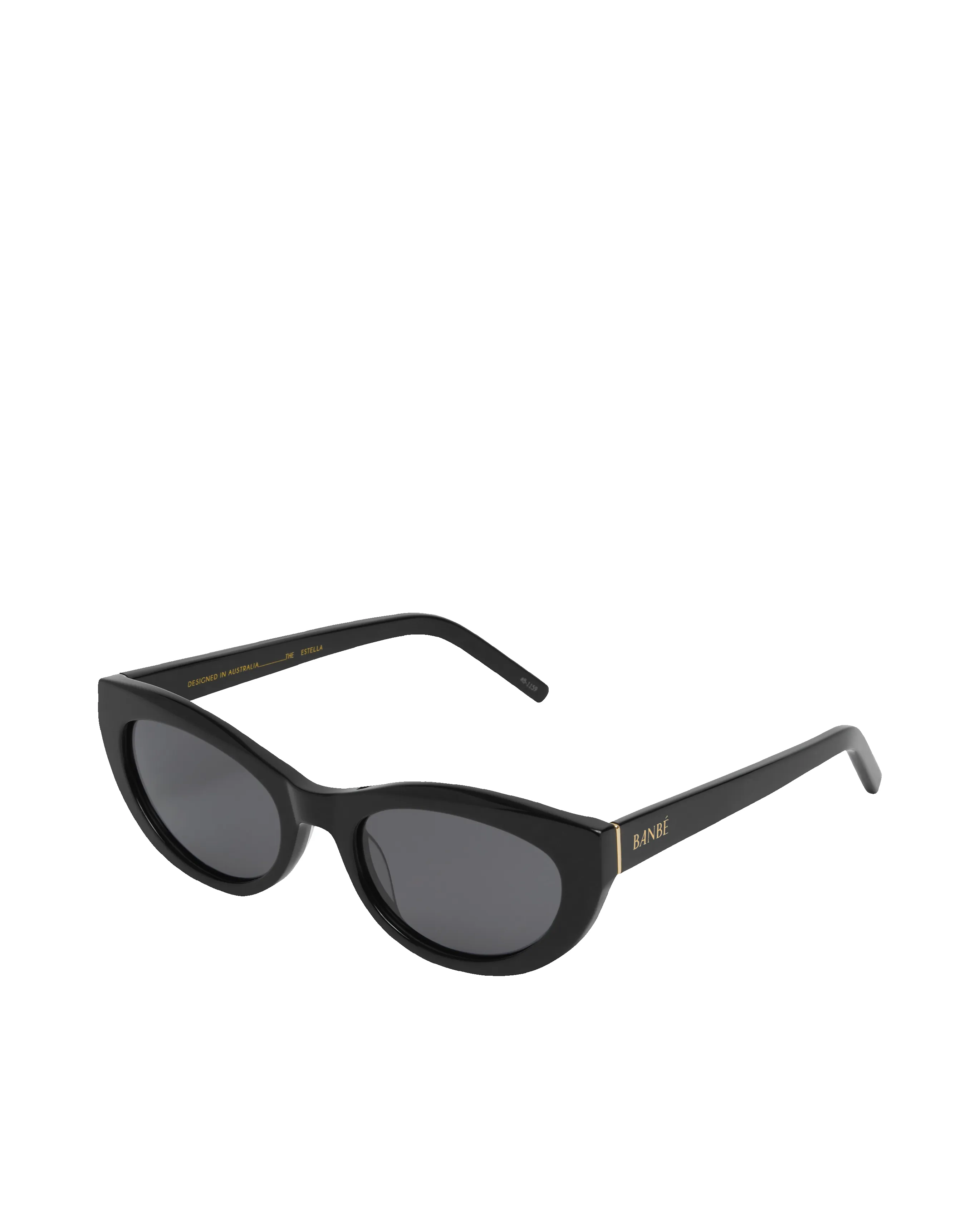 THE ESTELLA - BLACK-BLACK sold by Banbe Eyewear product image thumbnail 5
