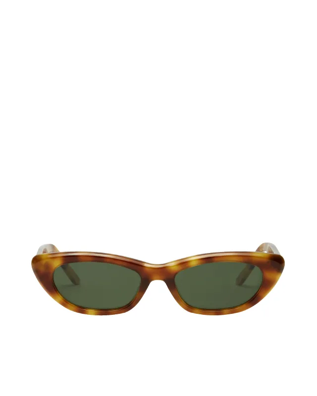 THE CAROLINE - HAZEL TORT-GREEN made by Banbe Eyewear