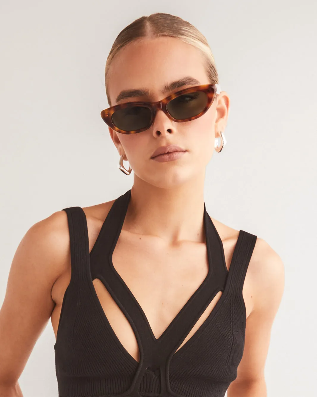 THE CAROLINE - HAZEL TORT-GREEN sold by Banbe Eyewear product image thumbnail 3