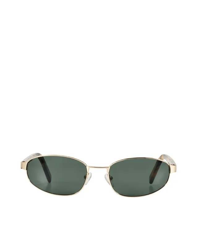 THE ANGELINA - TORT-GREEN made by Banbe Eyewear
